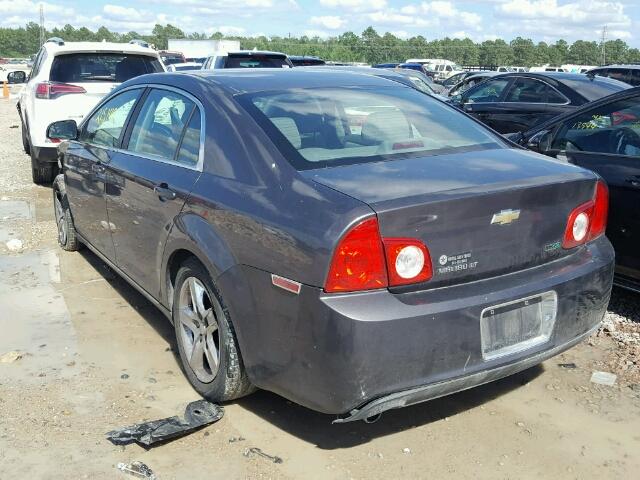 1G1ZC5E03A4164320 - 2010 CHEVROLET MALIBU 1LT GRAY photo 3