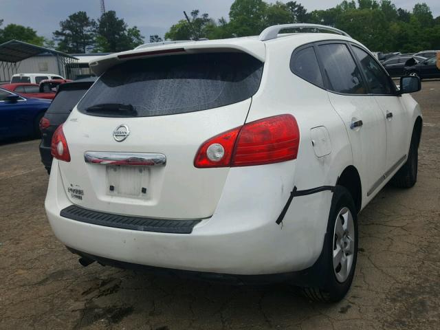 JN8AS5MT6EW622062 - 2014 NISSAN ROGUE SELE WHITE photo 4