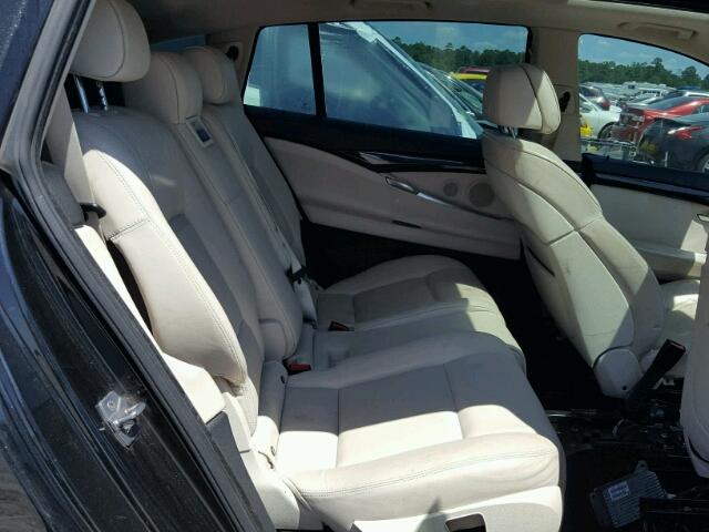 WBASN4C51AC208460 - 2010 BMW 550 GT BLACK photo 6