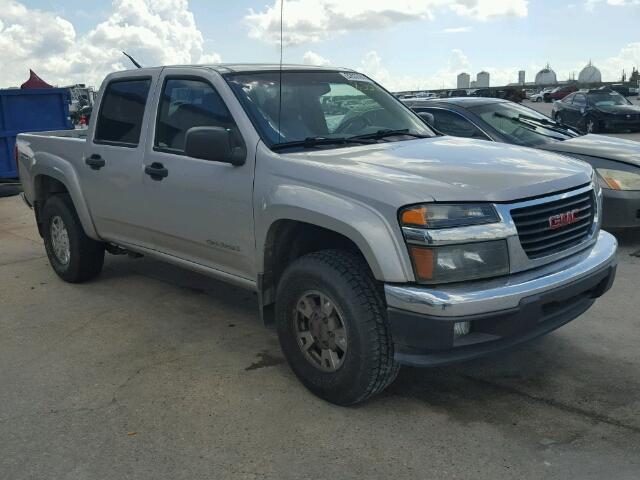 1GTDS136758228927 - 2005 GMC CANYON SILVER photo 1