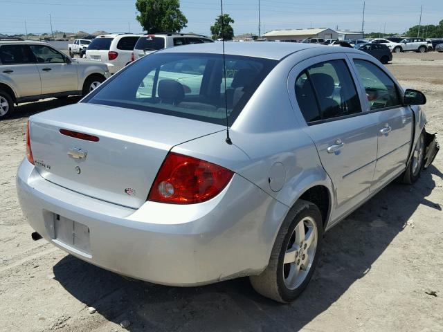 1G1AF5F55A7132157 - 2010 CHEVROLET COBALT 2LT SILVER photo 4