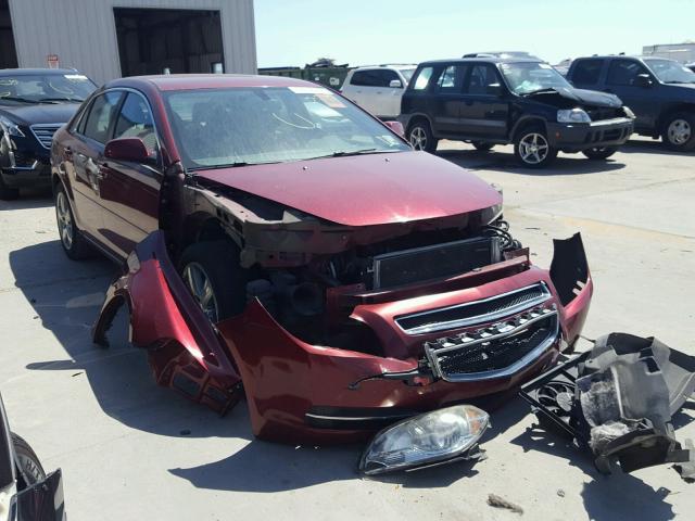 1G1ZD5EB2AF277467 - 2010 CHEVROLET MALIBU 2LT RED photo 1