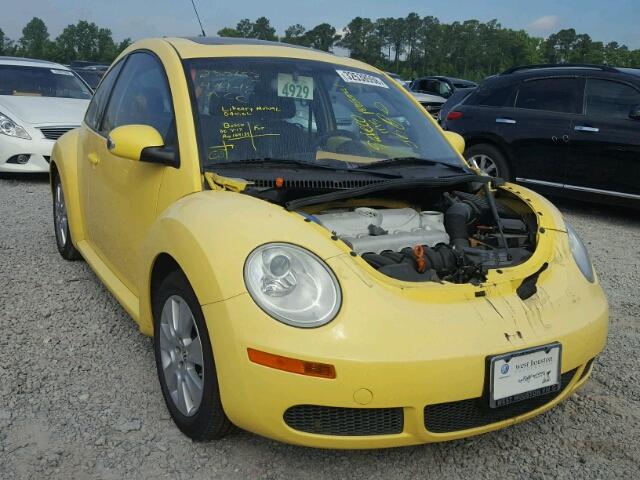 3VWRG31C08M501747 - 2008 VOLKSWAGEN NEW BEETLE ყვითელი ფოტო 1