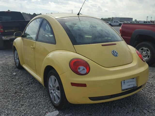 3VWRG31C08M501747 - 2008 VOLKSWAGEN NEW BEETLE ყვითელი ფოტო 3