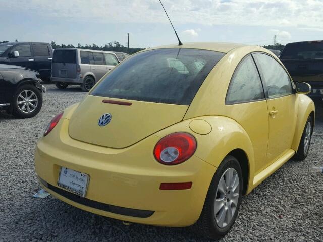3VWRG31C08M501747 - 2008 VOLKSWAGEN NEW BEETLE ყვითელი ფოტო 4