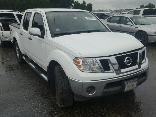 1N6AD0EV0AC415247 - 2010 NISSAN FRONTIER C WHITE photo 1