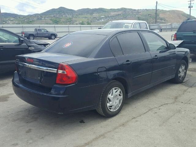 1G1ZS58F67F221786 - 2007 CHEVROLET MALIBU LS 蓝色 照片 4