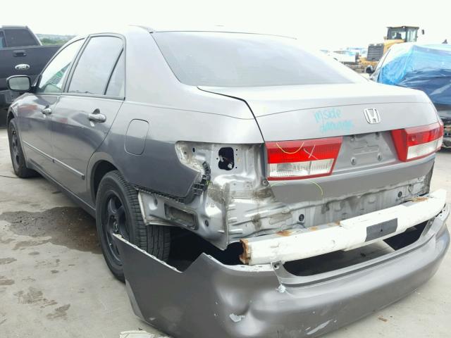 1HGCM56183A120045 - 2003 HONDA ACCORD DX GRAY photo 3