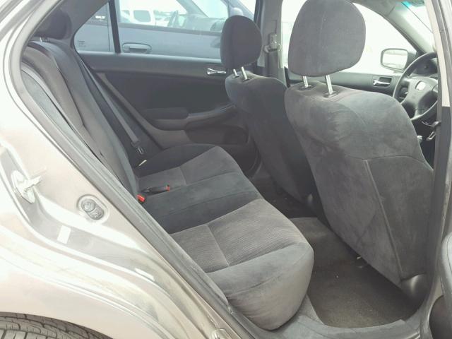 1HGCM56183A120045 - 2003 HONDA ACCORD DX GRAY photo 6