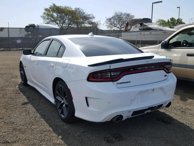 2C3CDXGJ8JH113172 - 2018 DODGE CHARGER R/ WHITE photo 3