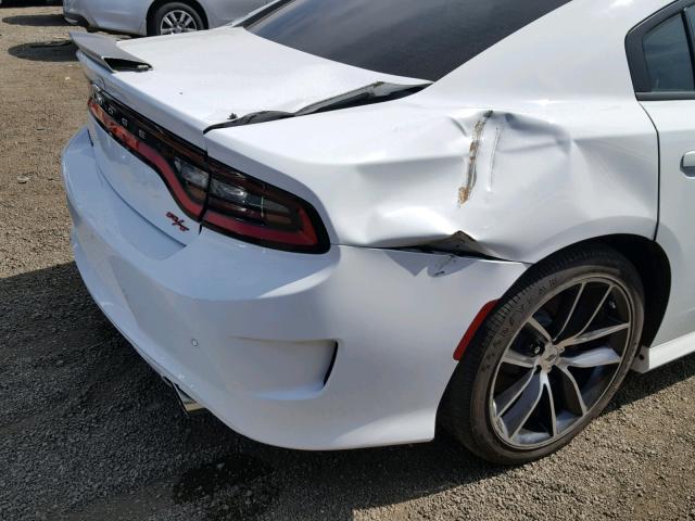 2C3CDXGJ8JH113172 - 2018 DODGE CHARGER R/ WHITE photo 9