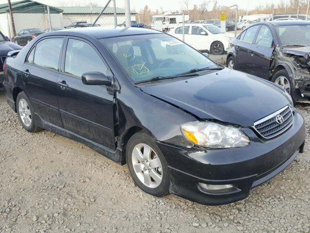 1NXBR32E56Z695341 - 2006 TOYOTA COROLLA CE BLACK photo 1