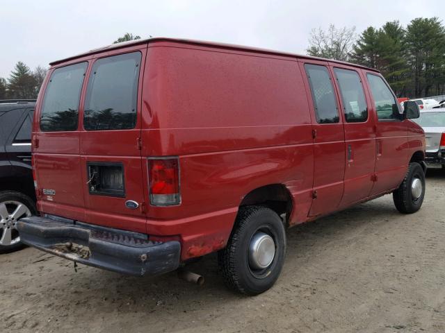 1FTNE24L32HA57952 - 2002 FORD ECONOLINE RED photo 4