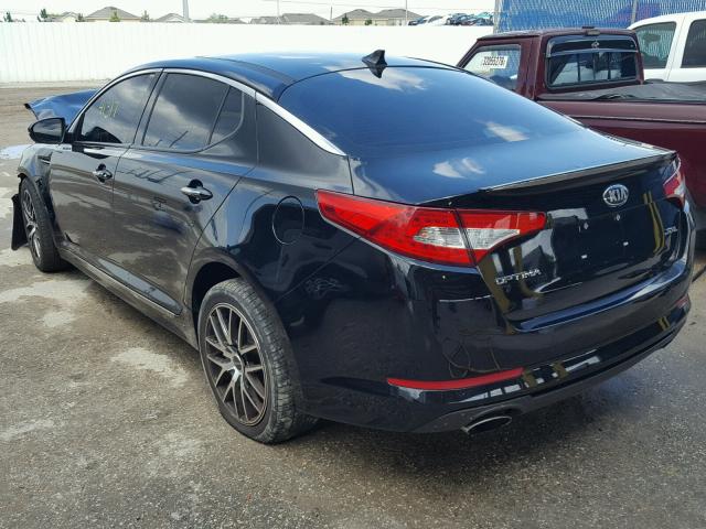 5XXGR4A63DG092630 - 2013 KIA OPTIMA SX BLACK photo 3