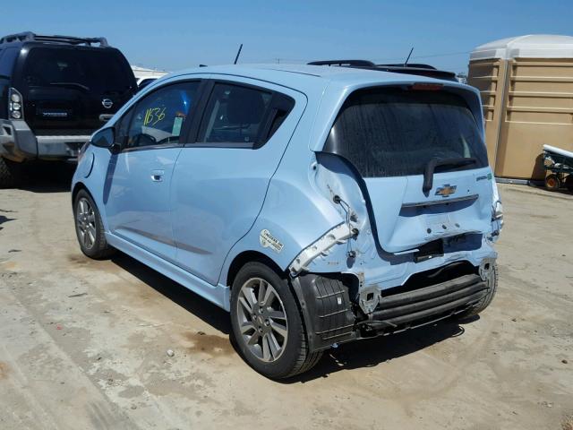 KL8CK6S06FC735542 - 2015 CHEVROLET SPARK EV 1 蓝色 照片 3