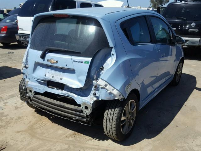 KL8CK6S06FC735542 - 2015 CHEVROLET SPARK EV 1 蓝色 照片 4
