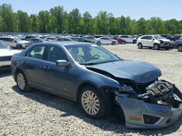 3FADP0L37BR249861 - 2011 FORD FUSION HYB BLUE photo 1