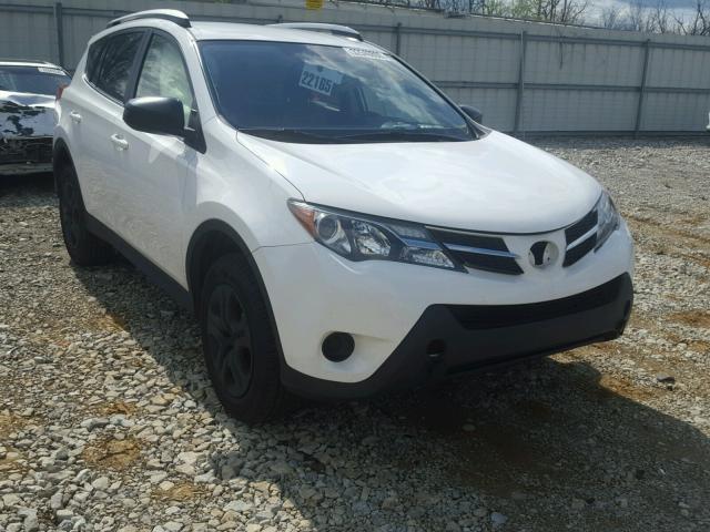 JTMZFREV9D5004829 - 2013 TOYOTA RAV4 LE WHITE photo 1