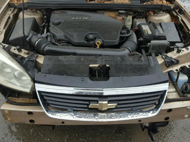 1G1ZT68NX7F264232 - 2007 CHEVROLET MALIBU MAX GOLD photo 7