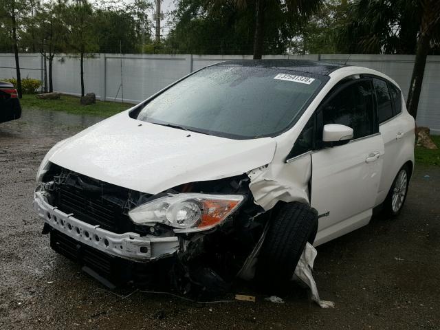 1FADP5BU4GL110042 - 2016 FORD C-MAX SEL WHITE photo 2