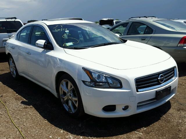 1N4AA5AP2CC857357 - 2012 NISSAN MAXIMA S WHITE photo 1