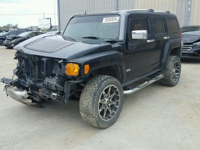 5GTEN13L588166085 - 2008 HUMMER H3 ALPHA BLACK photo 2