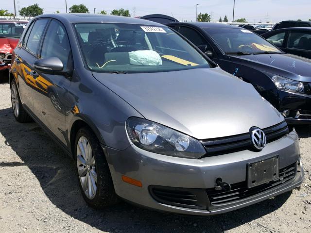 WVWDB7AJXCW289580 - 2012 VOLKSWAGEN GOLF 灰色 照片 1