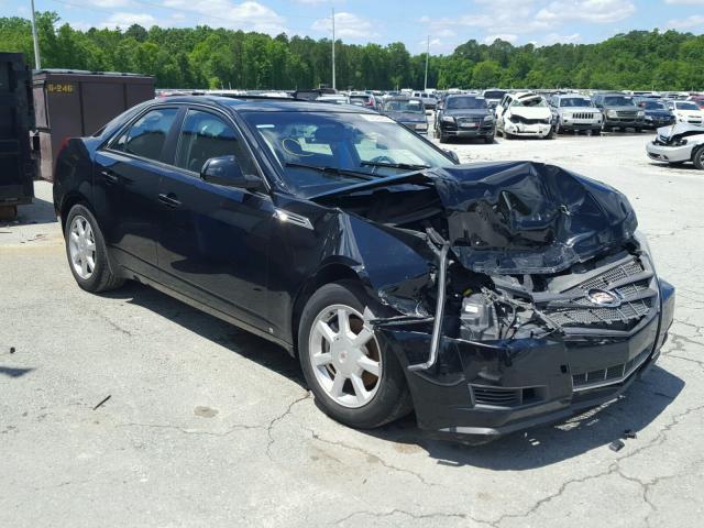 1G6DJ577380141769 - 2008 CADILLAC CTS BLACK photo 1