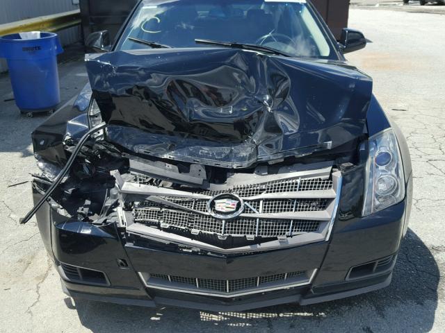 1G6DJ577380141769 - 2008 CADILLAC CTS BLACK photo 7