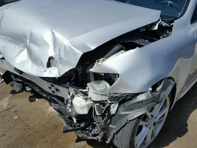 JTHBE262065009550 - 2006 LEXUS IS 350 SILVER photo 9