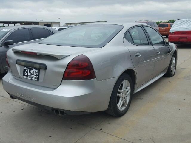 2G2WR554671196876 - 2007 PONTIAC GRAND PRIX SILVER photo 4