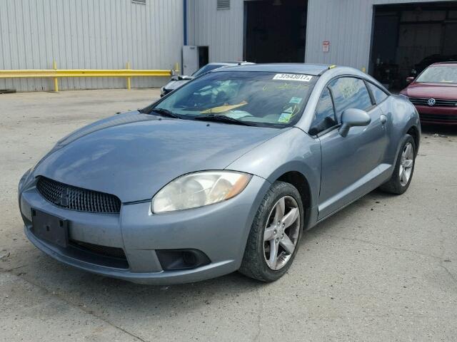 4A3AK24F19E026161 - 2009 MITSUBISHI ECLIPSE GRAY photo 2