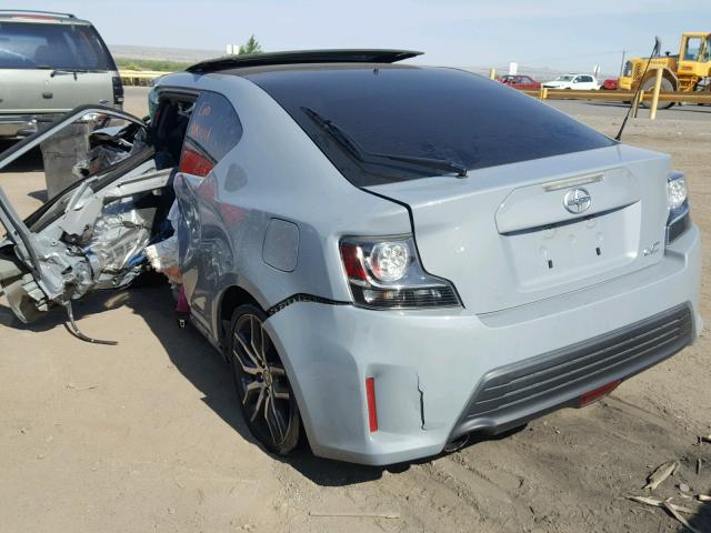 JTKJF5C75GJ015437 - 2016 TOYOTA SCION TC 灰色 照片 3