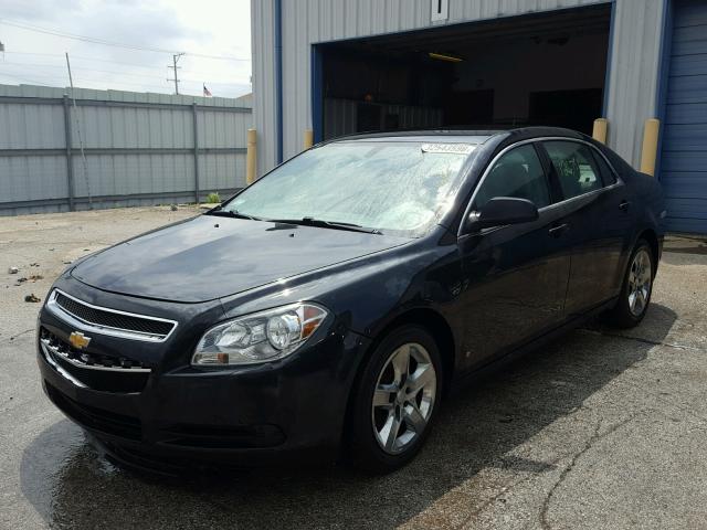 1G1ZB5EBXAF108299 - 2010 CHEVROLET MALIBU LS 黑色 照片 2