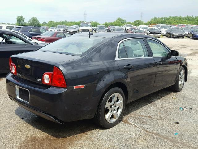 1G1ZB5EBXAF108299 - 2010 CHEVROLET MALIBU LS 黑色 照片 4