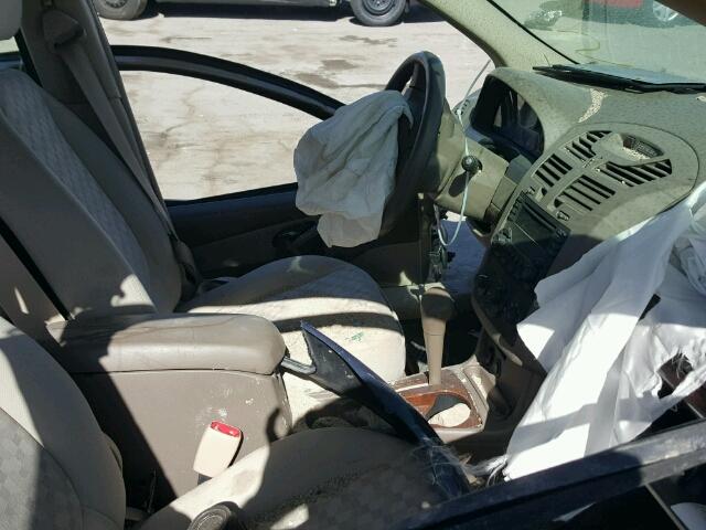 1G1ZT528X5F312077 - 2005 CHEVROLET MALIBU LS ოქროსფერი ფოტო 5