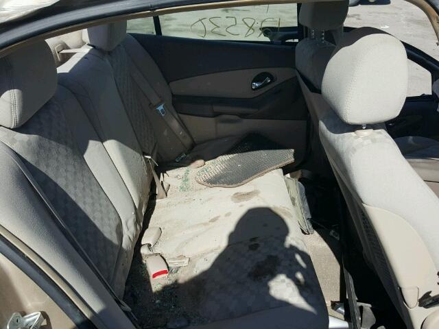 1G1ZT528X5F312077 - 2005 CHEVROLET MALIBU LS ოქროსფერი ფოტო 6