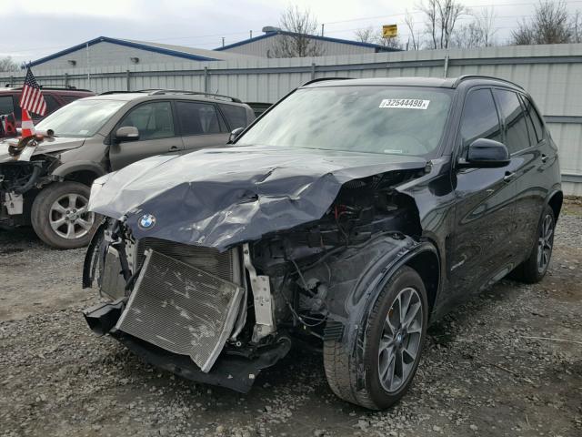 5UXKR6C52F0J75799 - 2015 BMW X5 XDRIVE5 BLACK photo 2