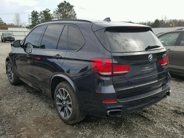 5UXKR6C52F0J75799 - 2015 BMW X5 XDRIVE5 BLACK photo 3