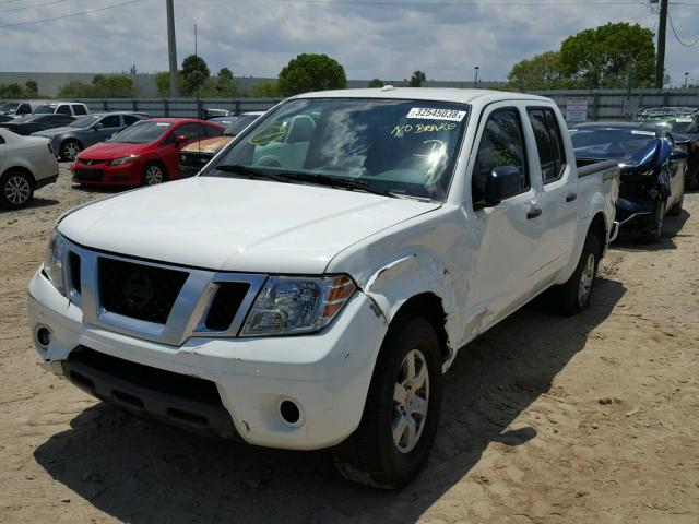 1N6AD0ER4GN739074 - 2016 NISSAN FRONTIER S WHITE photo 2