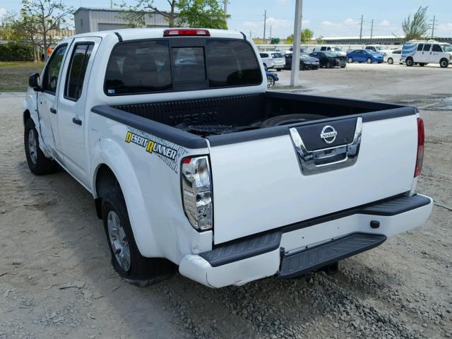 1N6AD0ER4GN739074 - 2016 NISSAN FRONTIER S WHITE photo 3