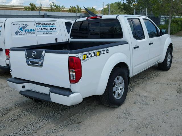 1N6AD0ER4GN739074 - 2016 NISSAN FRONTIER S WHITE photo 4