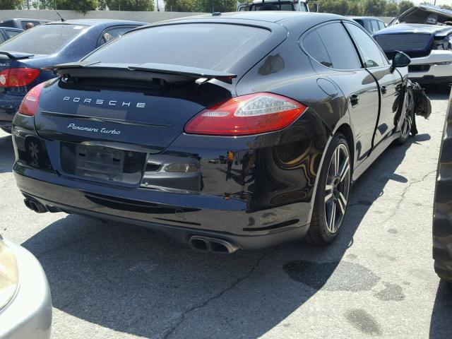 WP0AC2A7XDL090281 - 2013 PORSCHE PANAMERA T BLACK photo 4