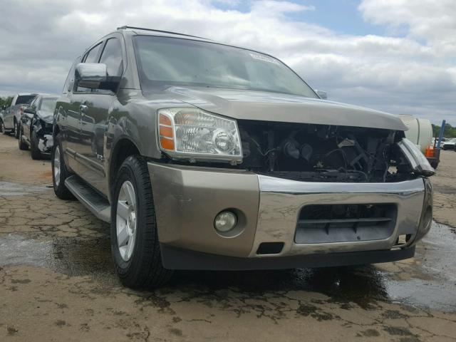 5N1AA08A56N709402 - 2006 NISSAN ARMADA SE BROWN photo 1