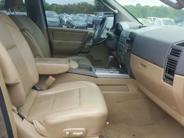 5N1AA08A56N709402 - 2006 NISSAN ARMADA SE BROWN photo 5