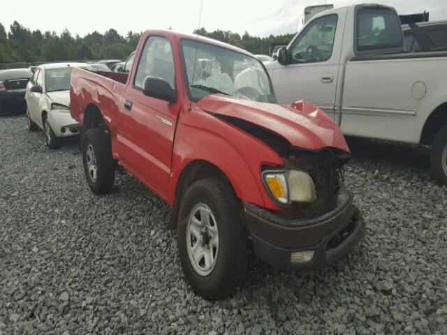 5TENL42N83Z151914 - 2003 TOYOTA TACOMA RED photo 1