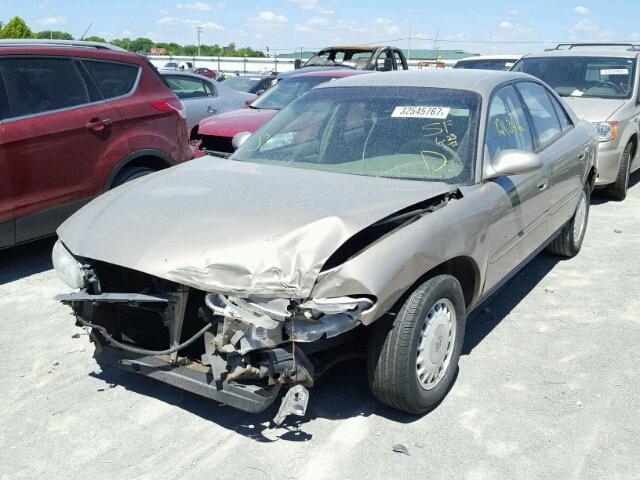 2G4WS55J731226916 - 2003 BUICK CENTURY CU TAN photo 2