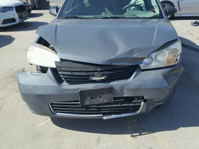 1G1ZS57F87F292182 - 2007 CHEVROLET MALIBU LS 灰色 照片 9