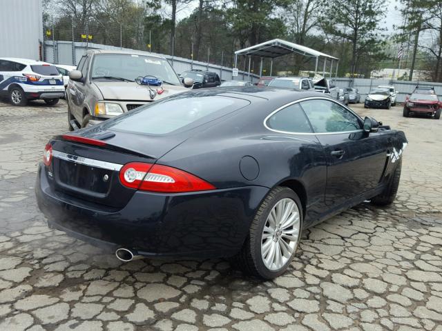 SAJWA4FB8BLB41170 - 2011 JAGUAR XK BLACK photo 4