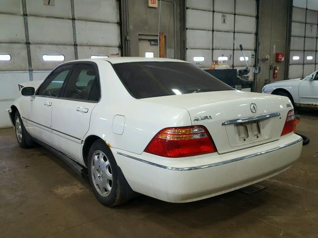 JH4KA9659YC010385 - 2000 ACURA 3.5RL WHITE photo 3